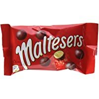 Los mejores  - Maltesers Snack en Bolitas de Leche Malteada Recubiertas de Chocolate con Leche 40 g - Pack de 25